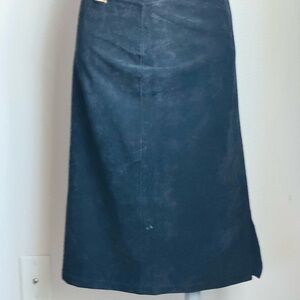 Calvin Klein black Midi Skirt